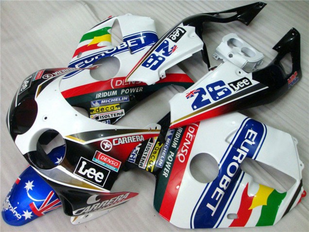 1990-1998 Carrera Eurobet CBR250RR Carénage Moto 1990-1998 Carrera Eurobet CBR250RR Carénage Moto