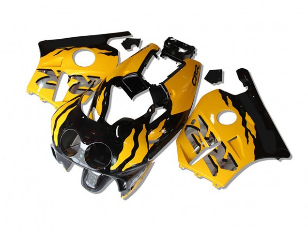 1990-1998 Jaune Noir Rr CBR250RR Carénage Moto 1990-1998 Jaune Noir Rr CBR250RR Carénage Moto