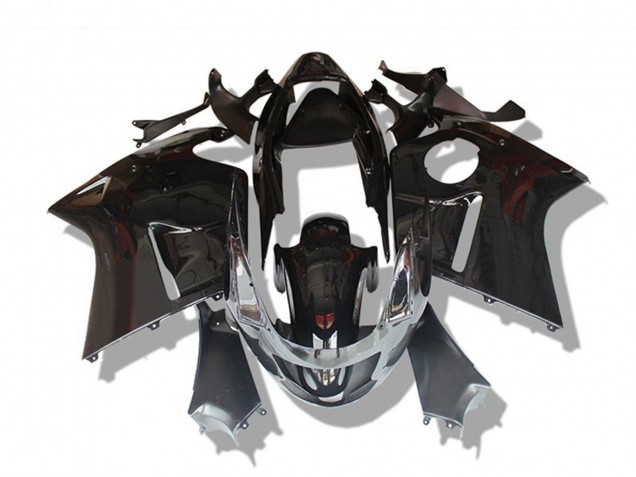 1996-2007 Noir Brillant & Rouge CBR1100XX Carénage Moto 1996-2007 Noir Brillant & Rouge CBR1100XX Carénage Moto