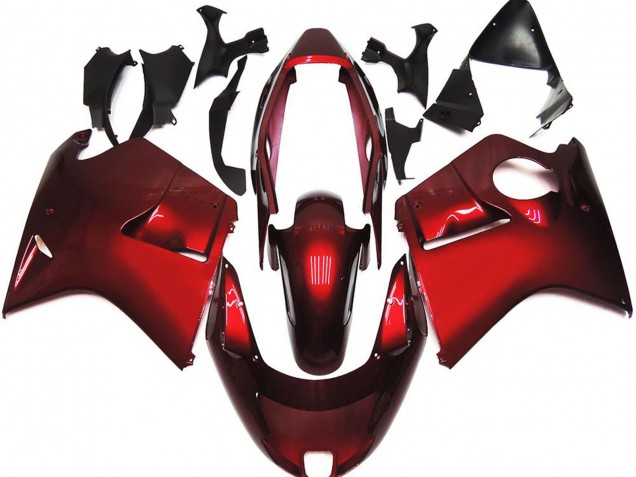 1996-2007 Rouge Profond & Vibrant CBR1100XX Carénage Moto 1996-2007 Rouge Profond & Vibrant CBR1100XX Carénage Moto