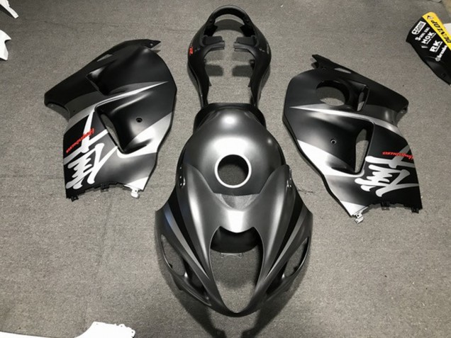 1997-2007 Argent Mat / Noir GSXR 1300 Carénage Moto 1997-2007 Argent Mat / Noir GSXR 1300 Carénage Moto