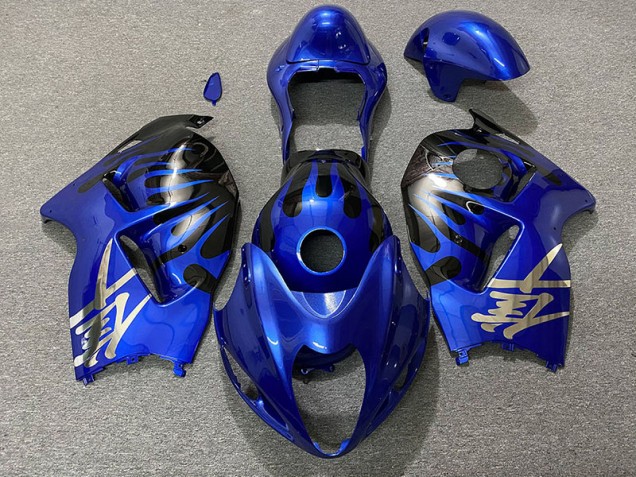 1997-2007 Bleu Profond & Noir GSXR 1300 Carénage Moto 1997-2007 Bleu Profond & Noir GSXR 1300 Carénage Moto