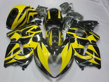 1997-2007 Jaune & Noir GSXR 1300 Carénage Moto