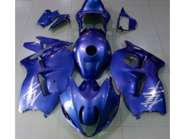 1997-2007 Logo Bleu Brillant & Argent GSXR 1300 Carénage Moto