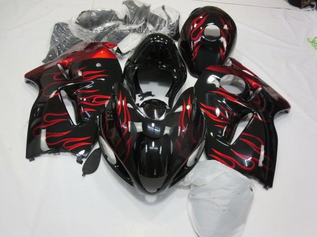 1997-2007 Rosso Fiamma GSXR 1300 Carénage Moto 1997-2007 Rosso Fiamma GSXR 1300 Carénage Moto