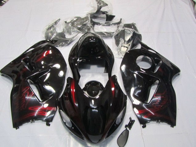 1997-2007 Rouge Brillant Profond GSXR 1300 Carénage Moto 1997-2007 Rouge Brillant Profond GSXR 1300 Carénage Moto