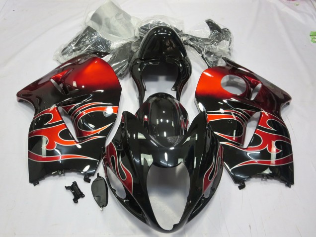 1997-2007 Tourbillon Rouge GSXR 1300 Carénage Moto 1997-2007 Tourbillon Rouge GSXR 1300 Carénage Moto