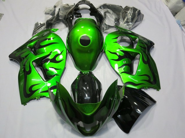 1997-2007 Vert Brillant GSXR 1300 Carénage Moto 1997-2007 Vert Brillant GSXR 1300 Carénage Moto
