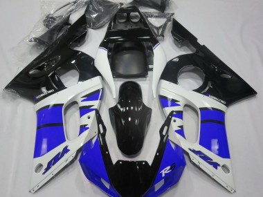 1998-2002 Bleu Brillant & Noir R6 Carénage Moto