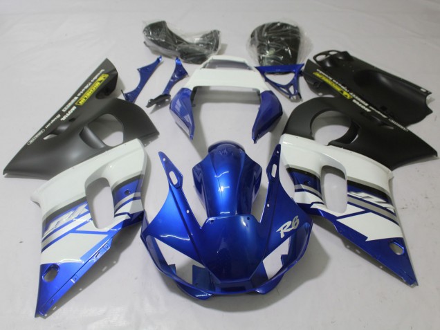 1998-2002 Bleu & Mat R6 Carénage Moto 1998-2002 Bleu & Mat R6 Carénage Moto