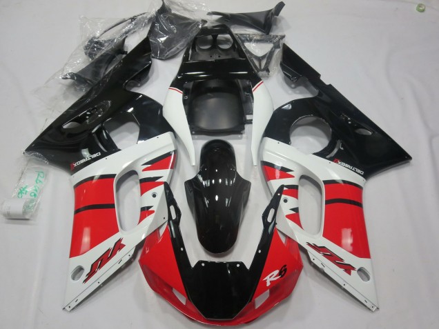 1998-2002 Conception Rouge Blanc R6 Carénage Moto 1998-2002 Conception Rouge Blanc R6 Carénage Moto