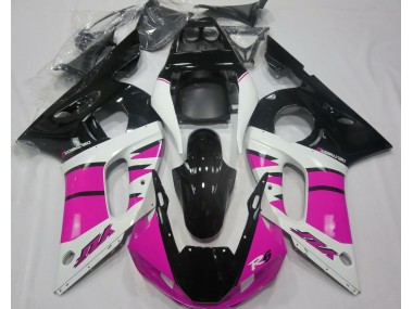 1998-2002 Rose Brillant & Noir R6 Carénage Moto