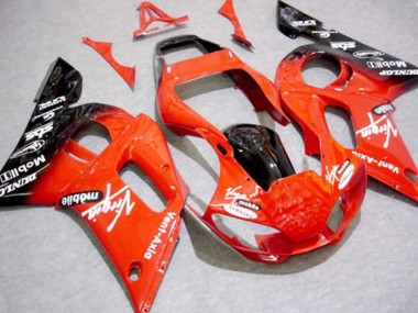 1998-2002 Rouge Vierge R6 Carénage Moto