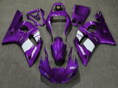 1998-2002 Violet Profond & Blanc R6 Carénage Moto