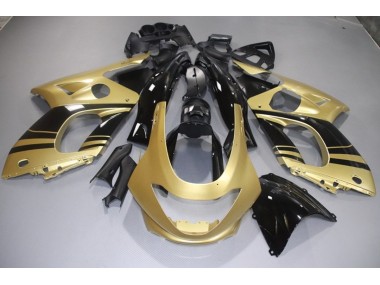 1998-2007 Or Brillant & Noir YZF600 Carénage Moto