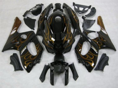 1998-2007 Or Flamme Brillant YZF600 Carénage Moto