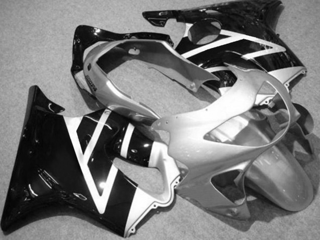 1999-2000 Argent Noir CBR600 F4 Carénage Moto 1999-2000 Argent Noir CBR600 F4 Carénage Moto