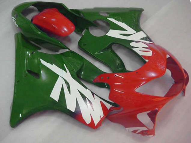1999-2000 Autocollant Vert Rouge & Blanc CBR600 F4 Carénage Moto 1999-2000 Autocollant Vert Rouge & Blanc CBR600 F4 Carénage Moto