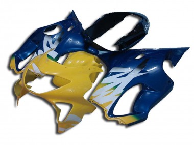 1999-2000 Jaune & Bleu CBR600 F4 Carénage Moto