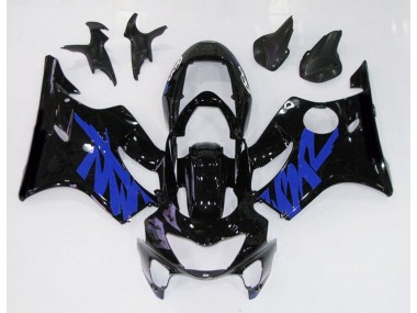 1999-2000 Noir Brillant & Bleu CBR600 F4 Carénage Moto
