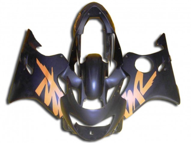1999-2000 Noir Mat & Orange CBR600 F4 Carénage Moto 1999-2000 Noir Mat & Orange CBR600 F4 Carénage Moto