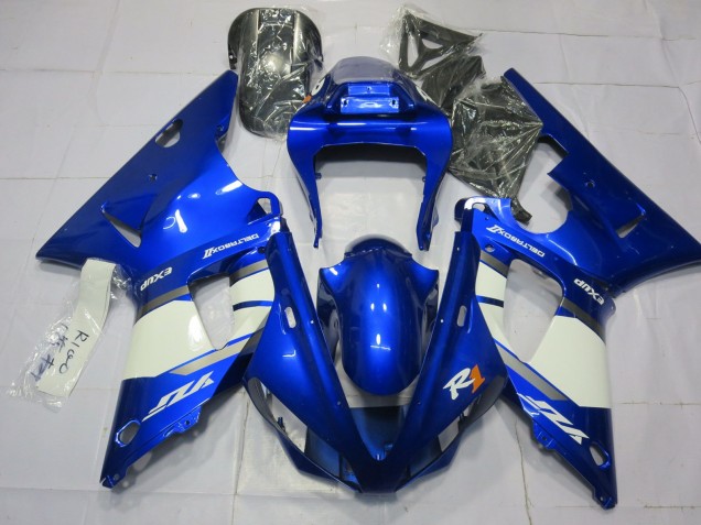 2000-2001 Bleu & Blanc R1 Carénage Moto 2000-2001 Bleu & Blanc R1 Carénage Moto