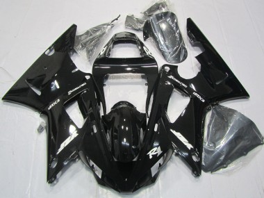 2000-2001 Noir Brillant R1 Carénage Moto
