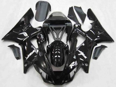 2000-2001 Style Noir Brillant R1 Carénage Moto