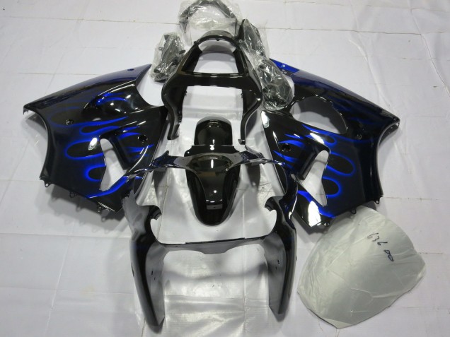 2000-2002 Flamme Bleue ZX6R Carénage Moto 2000-2002 Flamme Bleue ZX6R Carénage Moto