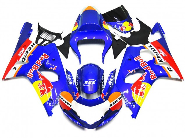 2000-2002 Kit De Style Red Bull Personnalisé OEM GSXR 1000 Carénage Moto 2000-2002 Kit De Style Red Bull Personnalisé OEM GSXR 1000 Carénage Moto