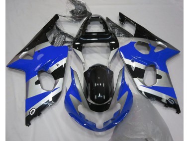 2000-2002 Style Bleu Argent OEM GSXR 1000 Carénage Moto
