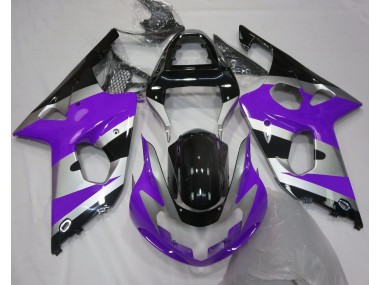 2000-2002 Style Violet Argent OEM GSXR 1000 Carénage Moto