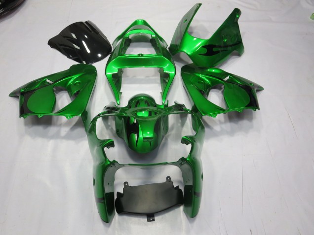 2000-2002 Vert ZX6R Carénage Moto 2000-2002 Vert ZX6R Carénage Moto