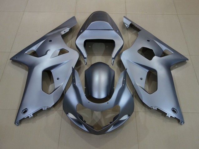 2001-2003 Argent Mat GSXR 600-750 Carénage Moto 2001-2003 Argent Mat GSXR 600-750 Carénage Moto