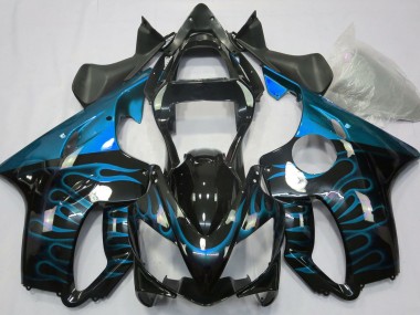 2001-2003 Bleu Clair Flamme CBR600 F4i Carénage Moto