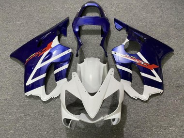 2001-2003 Bleu Profond & Blanc CBR600 F4i Carénage Moto