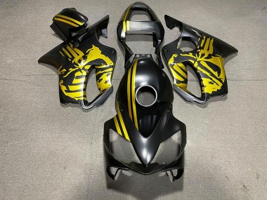 2001-2003 Crane Noir Mat & Doré CBR600 F4i Carénage Moto