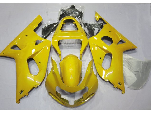2001-2003 Jaune Vif GSXR 600-750 Carénage Moto 2001-2003 Jaune Vif GSXR 600-750 Carénage Moto