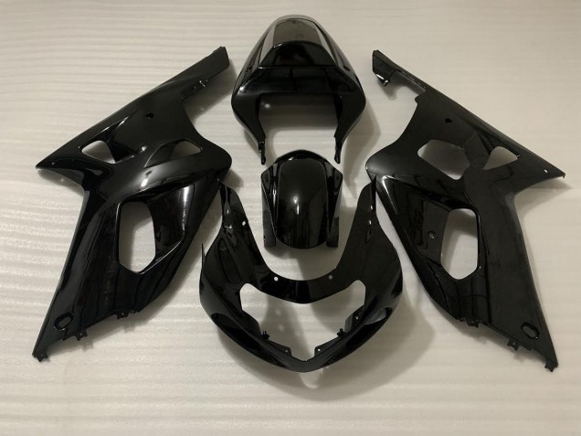 2001-2003 Noir Brillant GSXR 600-750 Carénage Moto 2001-2003 Noir Brillant GSXR 600-750 Carénage Moto