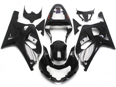 2001-2003 Noir Brillant GSXR 600-750 Carénage Moto