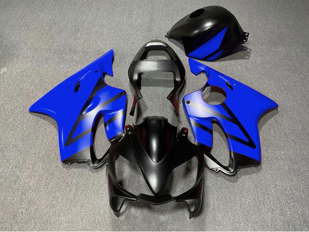 2001-2003 Noir Mat & Bleu CBR600 F4i Carénage Moto 2001-2003 Noir Mat & Bleu CBR600 F4i Carénage Moto