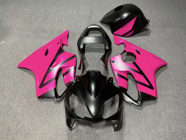 2001-2003 Noir Mat & Rose CBR600 F4i Carénage Moto 2001-2003 Noir Mat & Rose CBR600 F4i Carénage Moto