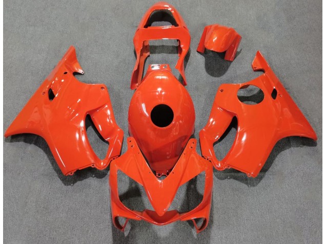 2001-2003 Orange Foncé Brillant CBR600 F4i Carénage Moto 2001-2003 Orange Foncé Brillant CBR600 F4i Carénage Moto