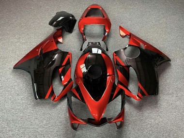 2001-2003 Rouge Brillant & Noir CBR600 F4i Carénage Moto