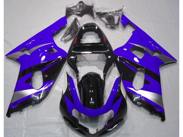 2001-2003 Style Bleu OEM GSXR 600-750 Carénage Moto 2001-2003 Style Bleu OEM GSXR 600-750 Carénage Moto