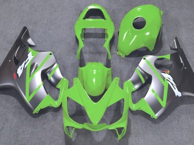 2001-2003 Vert & Argent Mat CBR600 F4i Carénage Moto