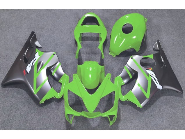 2001-2003 Vert & Argent Mat CBR600 F4i Carénage Moto 2001-2003 Vert & Argent Mat CBR600 F4i Carénage Moto