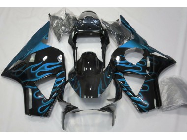 2002-2003 Bleu Clair Flamme CBR954RR Carénage Moto