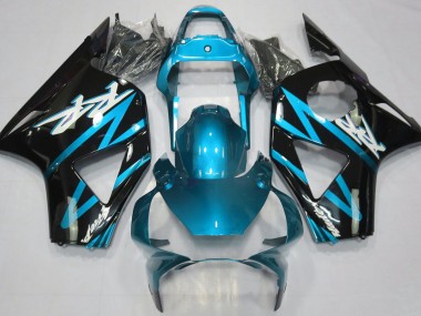 2002-2003 Bleu Clair Électrique CBR954RR Carénage Moto