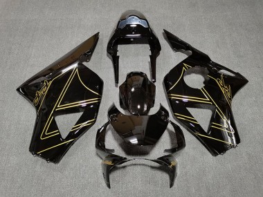 2002-2003 Noir Brillant & Or CBR954RR Carénage Moto